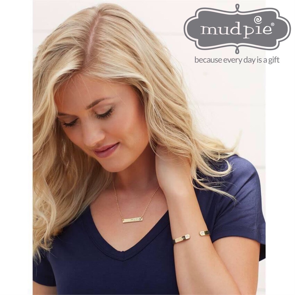 Mud Pie Mom Bangle Bracelet Cuff